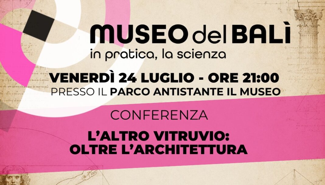 Grafica evento Vitruvio