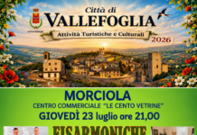 “Fisarmoniche in Piazza”: giovedì 23 luglio a Morciola di Vallefoglia