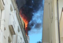 Gabicce Mare, incendio in un hotel: tre feriti. Le fiamme sarebbero partite dal tetto