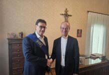 Alessandri incontra l’arcivescovo Salvucci: «Collaborazione e sintonia sui servizi orientati alla piena dignità delle persone»