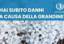 Danni da grandine, il Comune attiva il modulo online per le segnalazioni dei cittadini