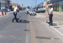 Fano, ciclista investito lungo la statale