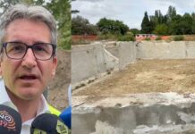 Nuovo ospedale a Pesaro, sopralluogo dell’assessore Baldelli: “Demoliamo anche le sterili polemiche del PD”