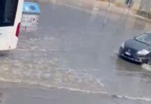 Fano colpita da un forte temporale: grandine, vento e allagamenti