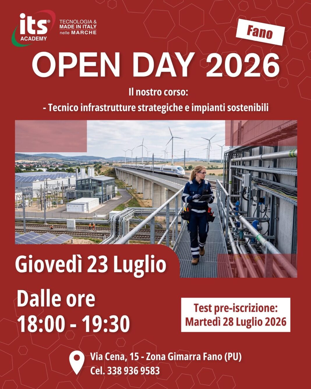 locandina open day its fano