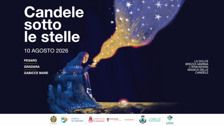 Candele sotto le Stelle: il 10 agosto Pesaro, Gabicce Mare e Gradara
