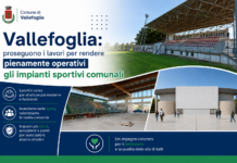 Vallefoglia: proseguono i lavori per rendere operativi gli impianti sportivi comunali