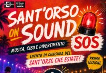 Sant’Orso On Sound, venerdì la prima edizione: musica, cibo e divertimento in piazzetta