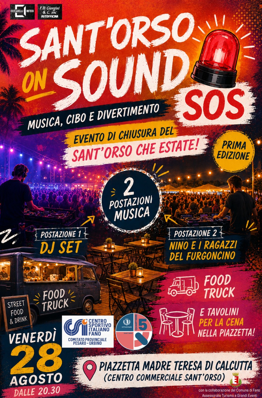 Locandina Sant'Orso On Sound - SOS