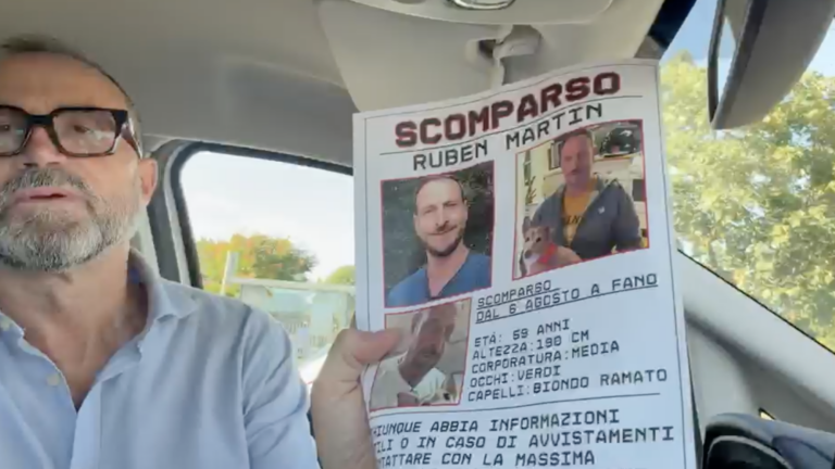 Ruben Martin scomparso a Fano, il compagno: “Non è stato un atto volontario. Lo escludo totalmente”