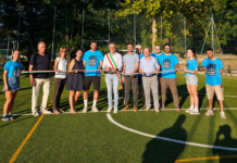 Colli al Metauro, inaugurato il nuovo campo da calcetto nel segno del Memorial “Alessandro Lucertini”