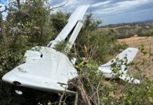 Incidente a San Marino per un aereo della scuola di volo di Fano: illesi istruttore e allievo