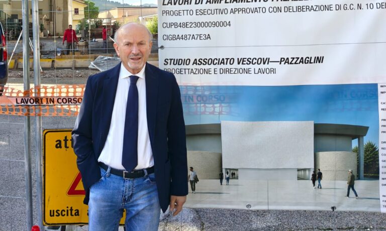 Vallefoglia, Palazzetto di Montecchio verso il traguardo: 1.500 posti e nuova viabilità di accesso