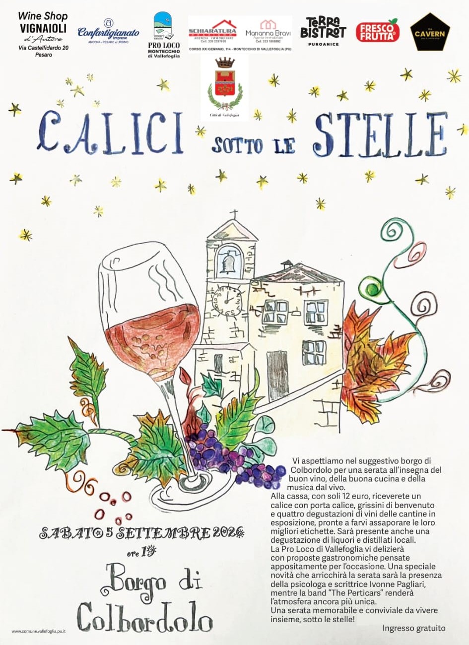 LOCANDINA CALICI SOTTO LE STELLE 2026