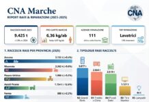 Pesaro e Urbino, quasi 2mila tonnellate di rifiuti elettronici +5,5% in un anno