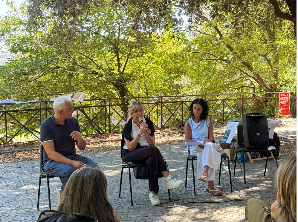 incontro con Bruna Colacicco - Pesaro, Giardino di Rocca Costanza 2