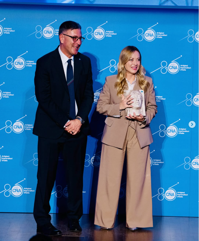 Costantini con Giorgia Meloni