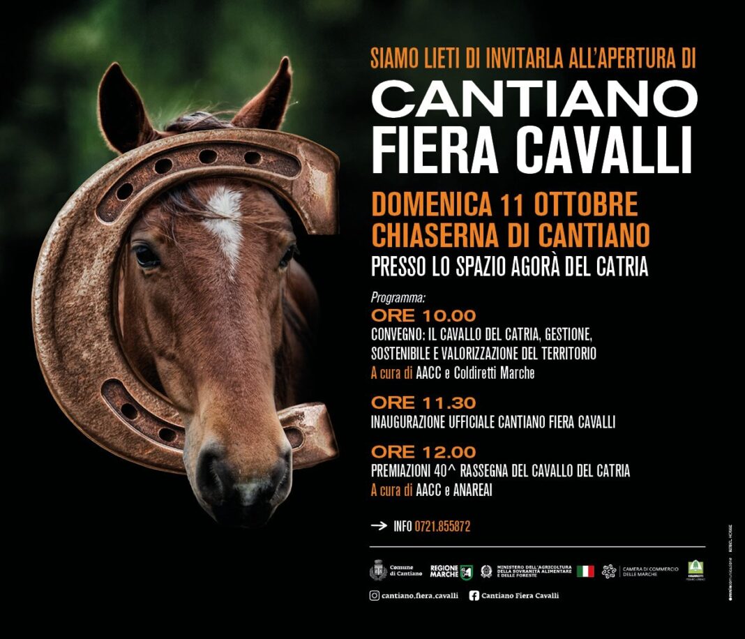 INVITO Inaugurazione Cantiano Fiera Cavalli 2026