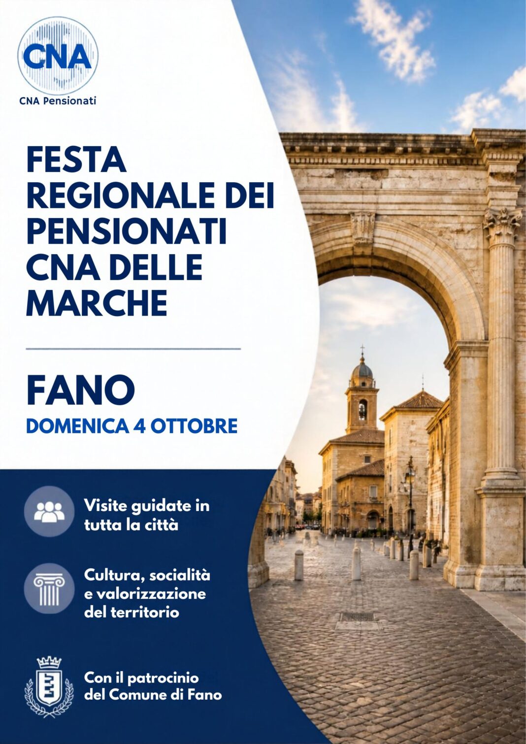 Locandina Festa CNA Pensionati