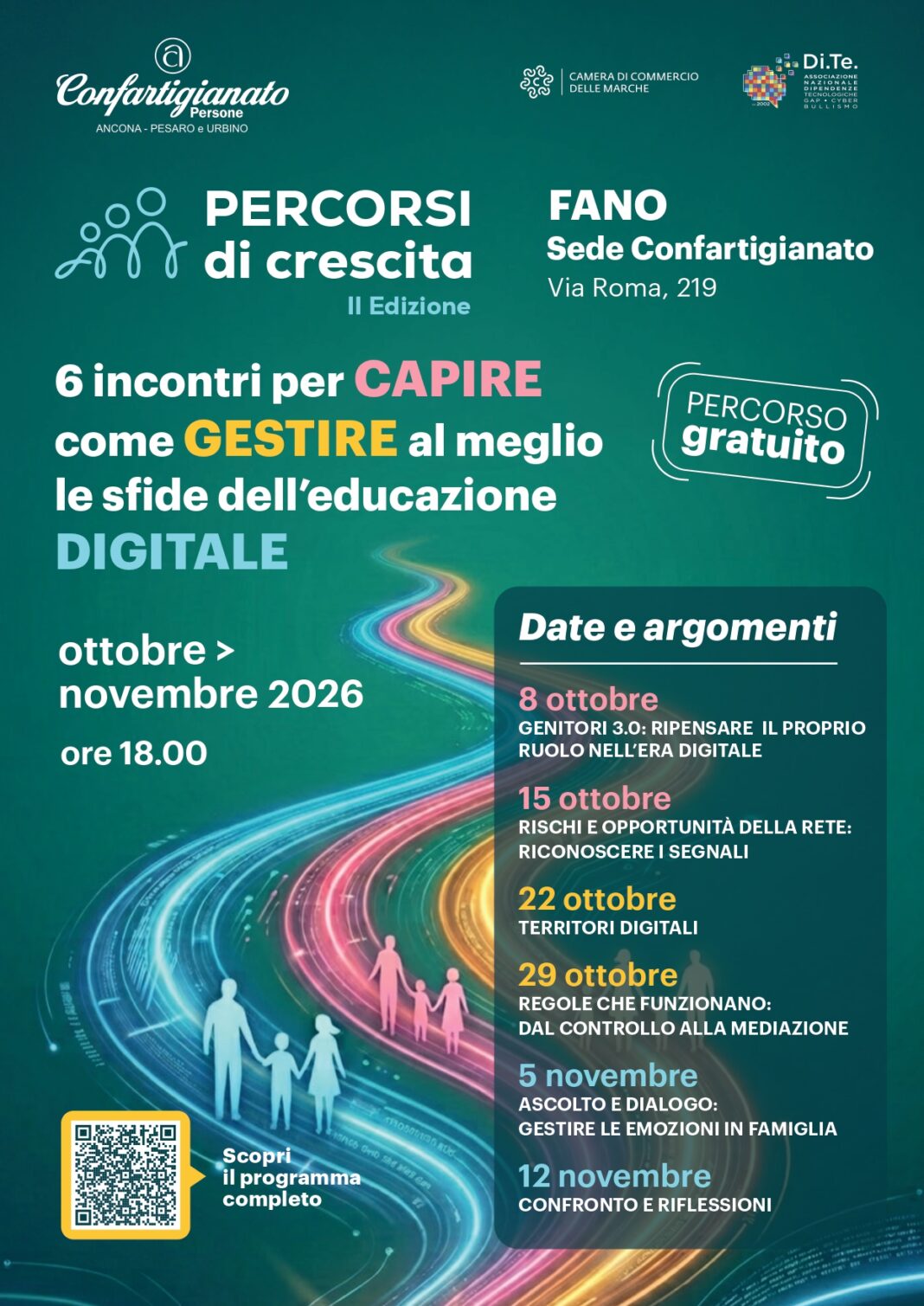 Percorsi di crescita Fano_Confartigianato_Locandina